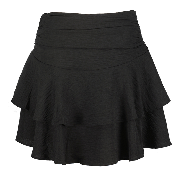 Zwarte korte rok Mitra Neo Noir