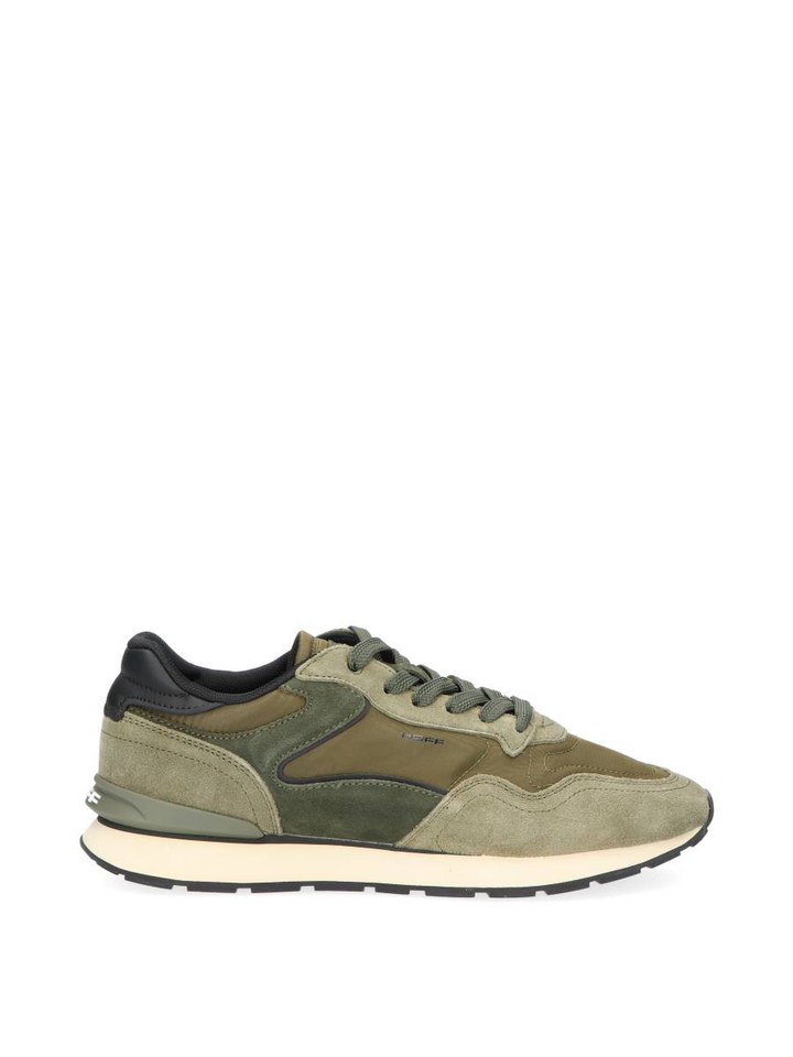 Groene lage sneakers City Hoff