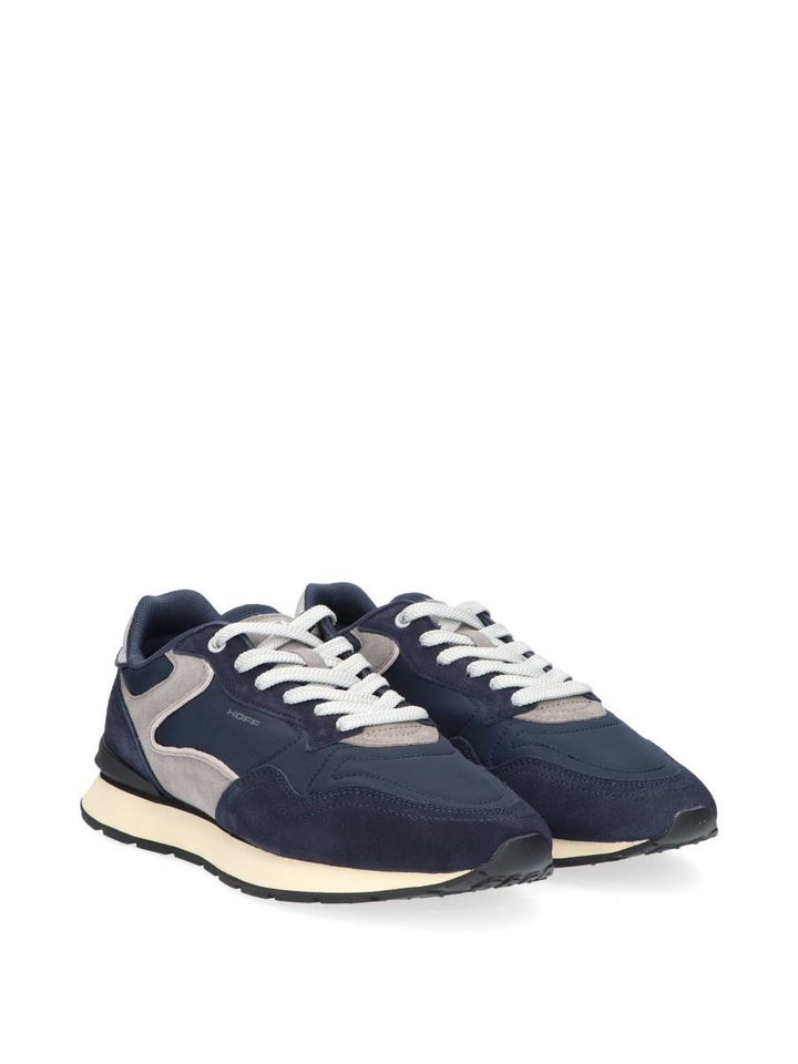 Donkerblauwe lage sneakers City HOFF