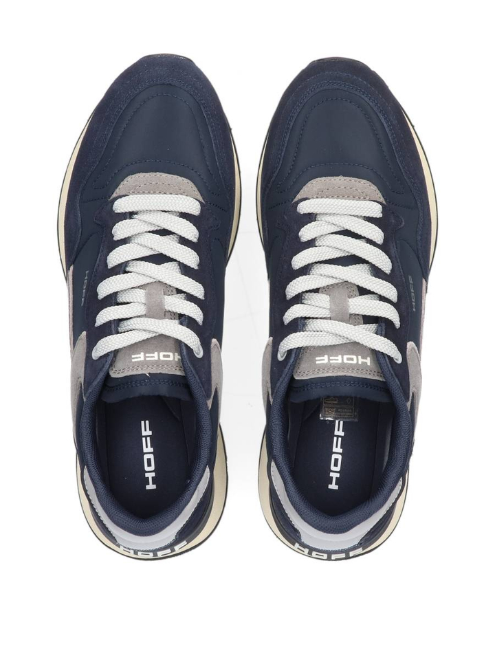 Donkerblauwe lage sneakers City HOFF