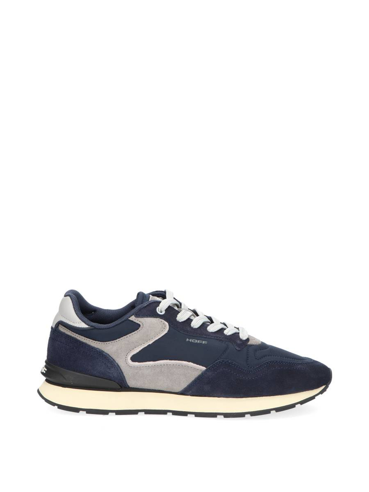 Donkerblauwe lage sneakers City HOFF