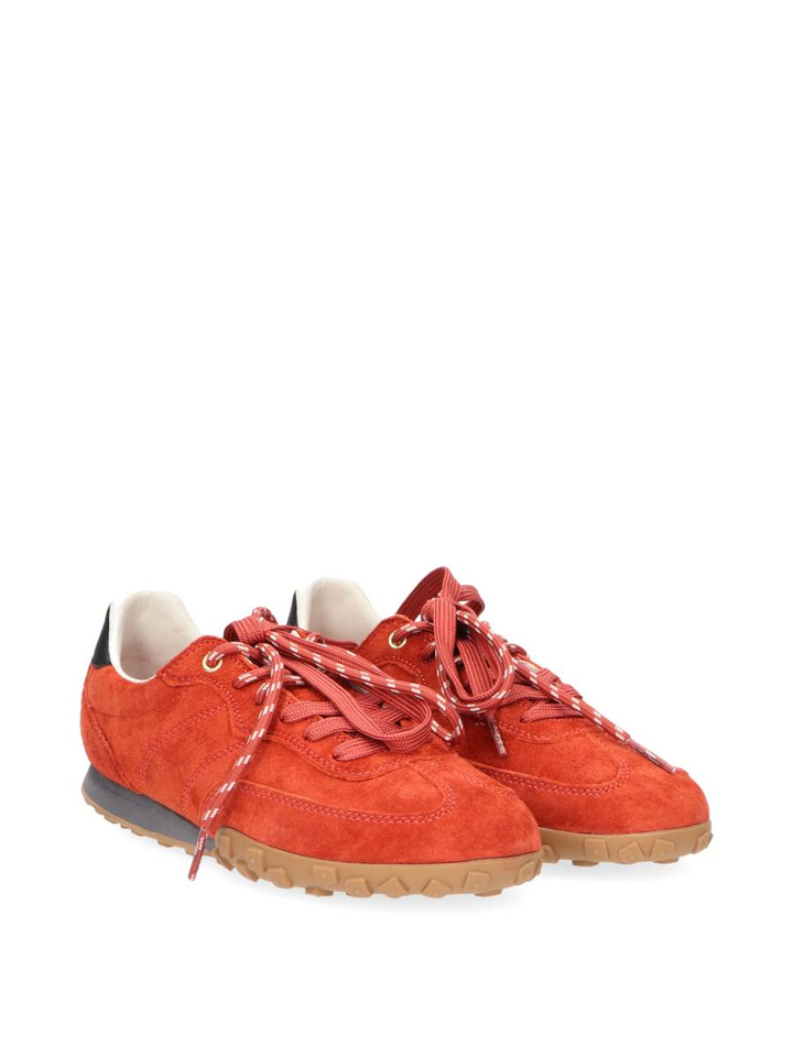 Roestkleurige lage sneaker Strike Boax Studio 