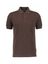 Bruine katoenen polo met korte mouwen Fred Perry