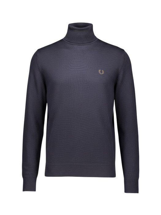 Donkerblauwe souspull Fred Perry