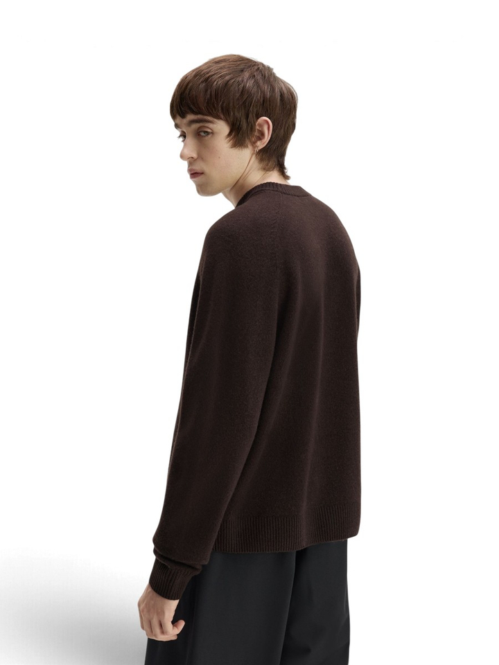 Donkerbruine trui Fred Perry