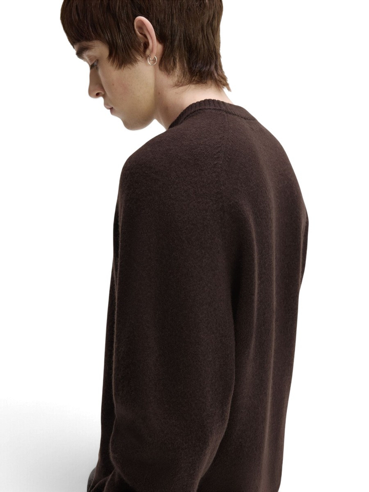 Donkerbruine trui Fred Perry