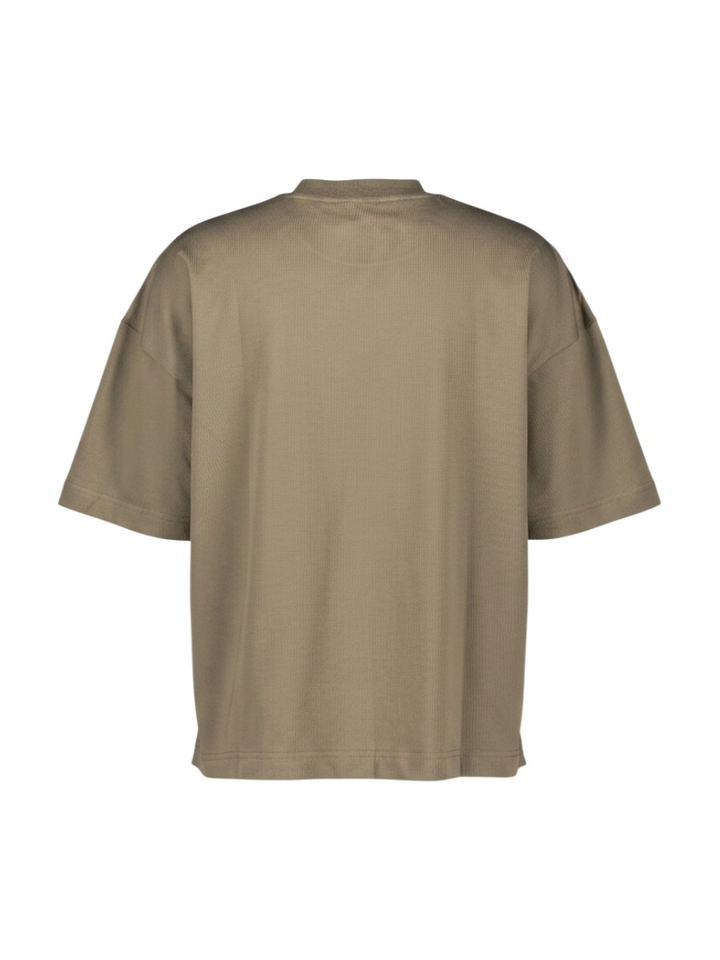 Kaki groene katoenen T-shirt Lyle&Scott