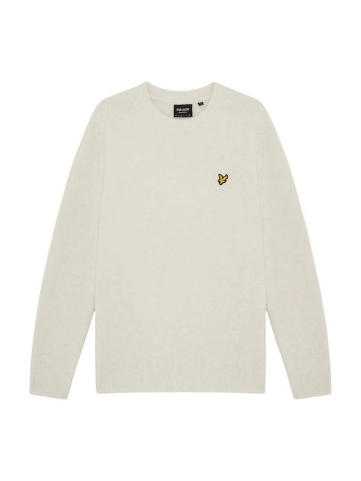 Ecru gebreide trui Lyle&Scott