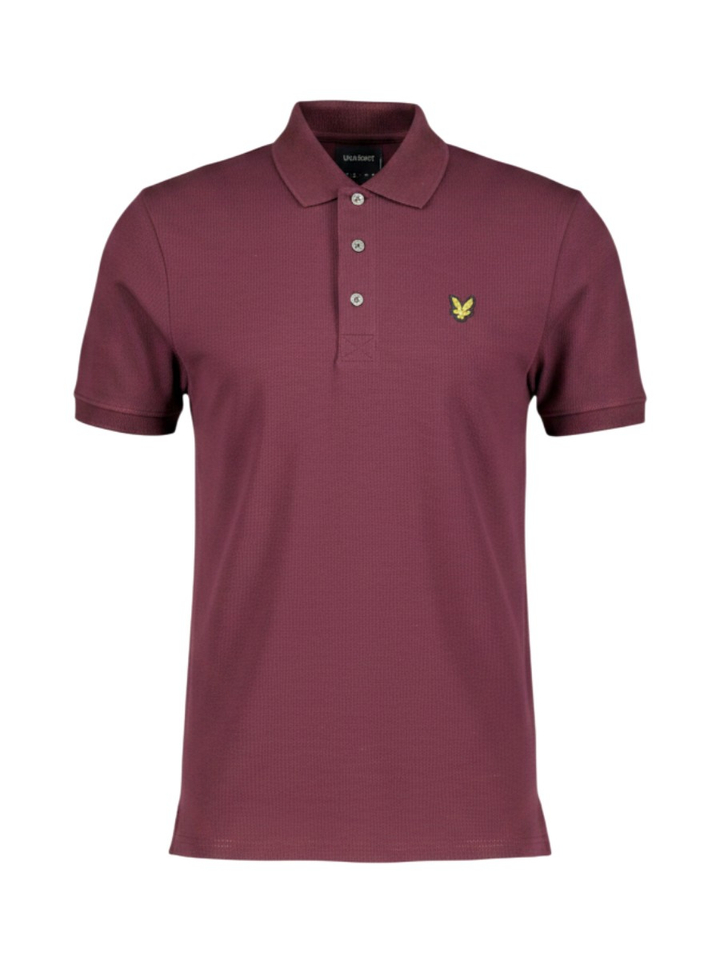 Bordeaux polo Lyle & Scott