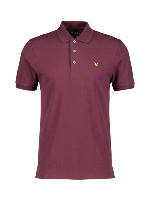 Bordeaux polo Lyle & Scott
