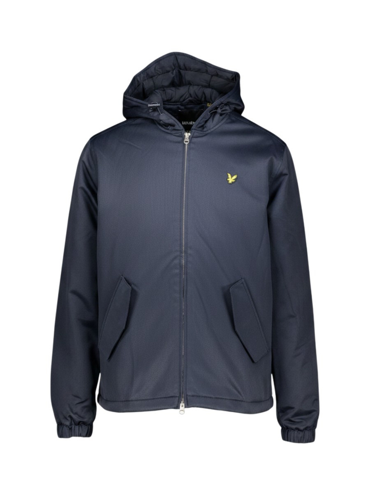 Blauwe jas met kap Lyle & Scott
