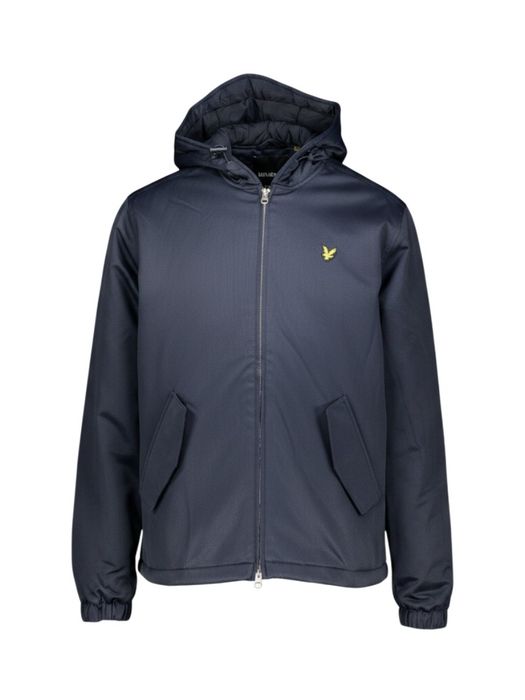Blauwe jas met kap Lyle & Scott