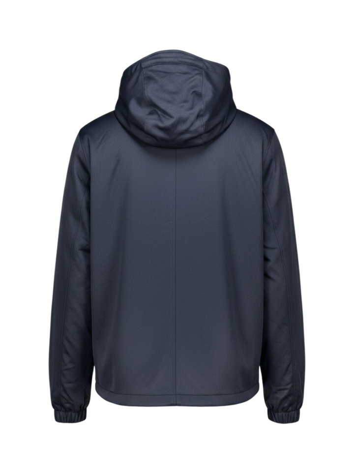 Blauwe jas met kap Lyle & Scott