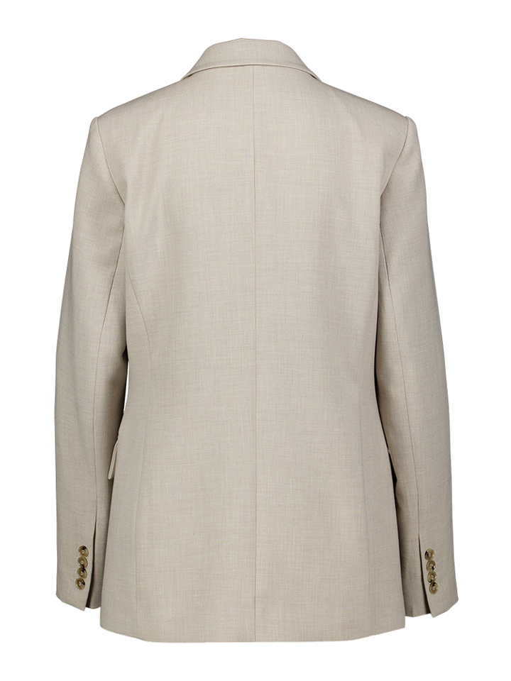 Beige geklede blazer Slwrita Selected Femme