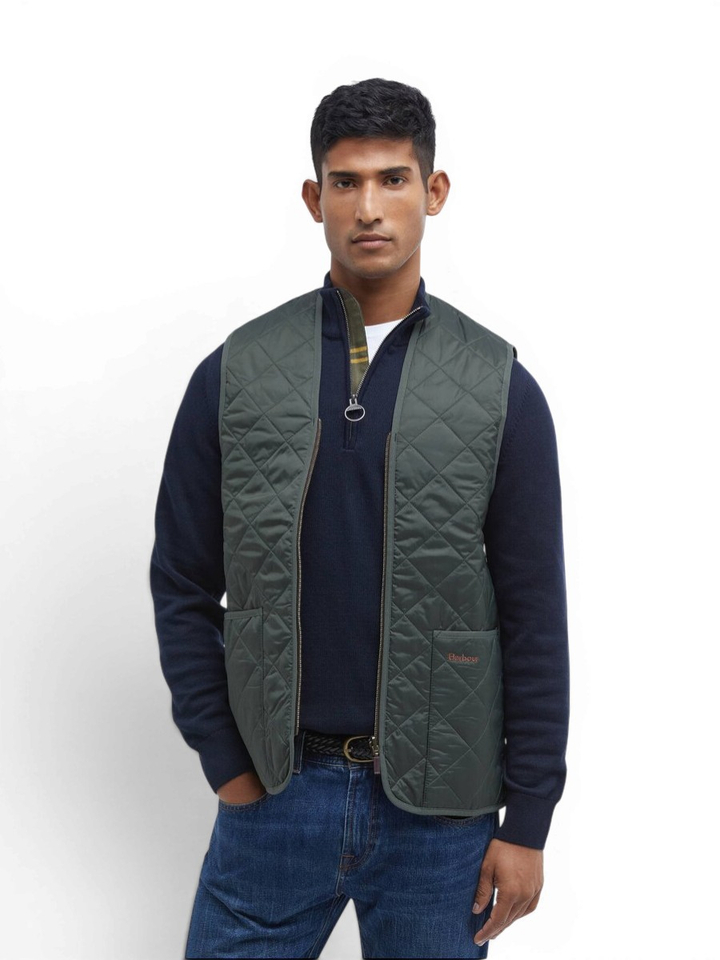 Groene bodywarmer Barbour