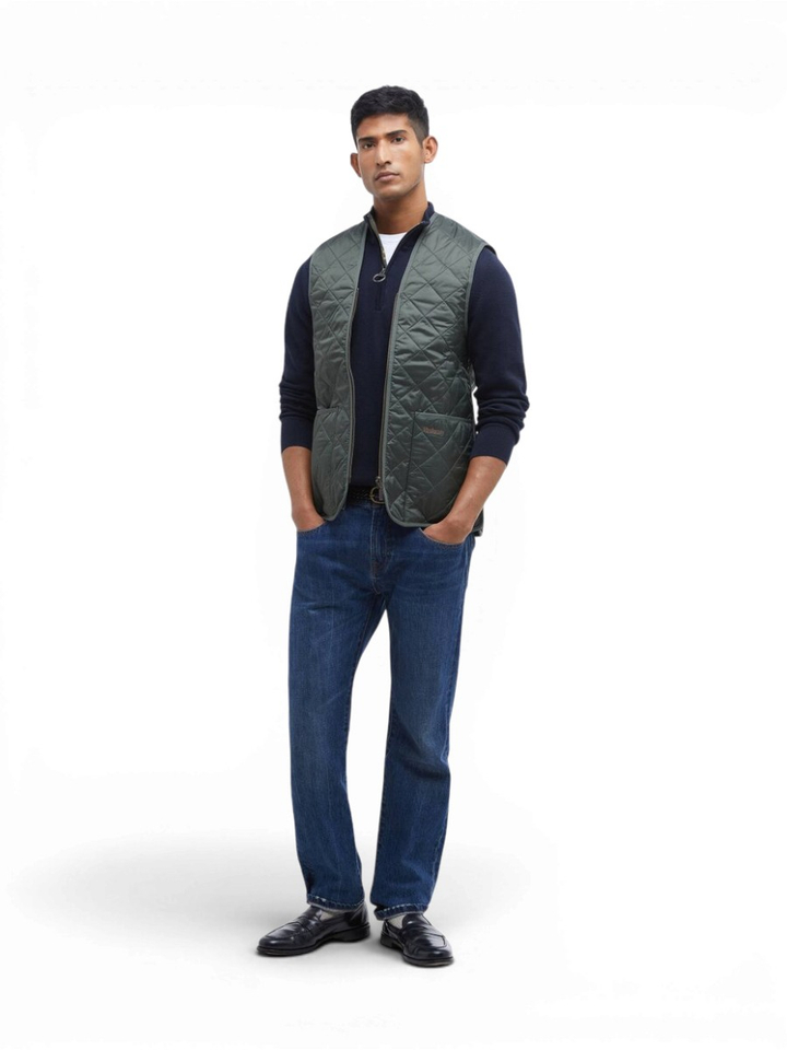 Groene bodywarmer Barbour