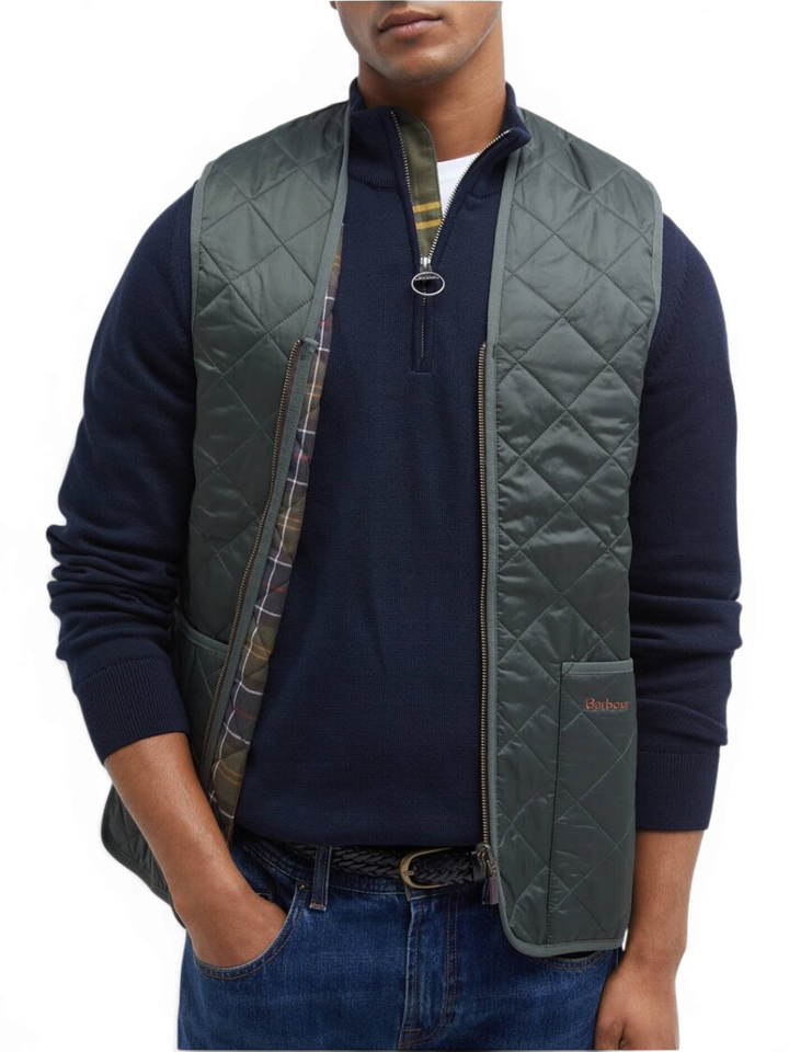 Groene bodywarmer Barbour