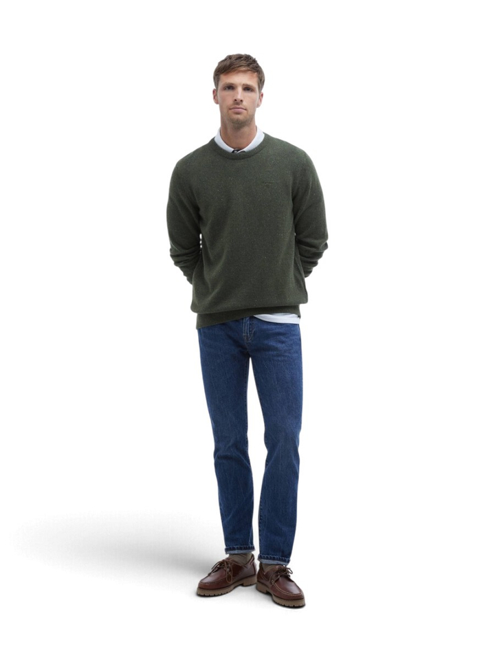 Groene wollen trui Barbour