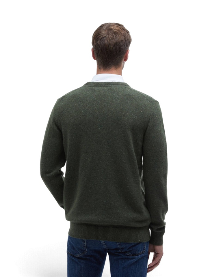 Groene wollen trui Barbour