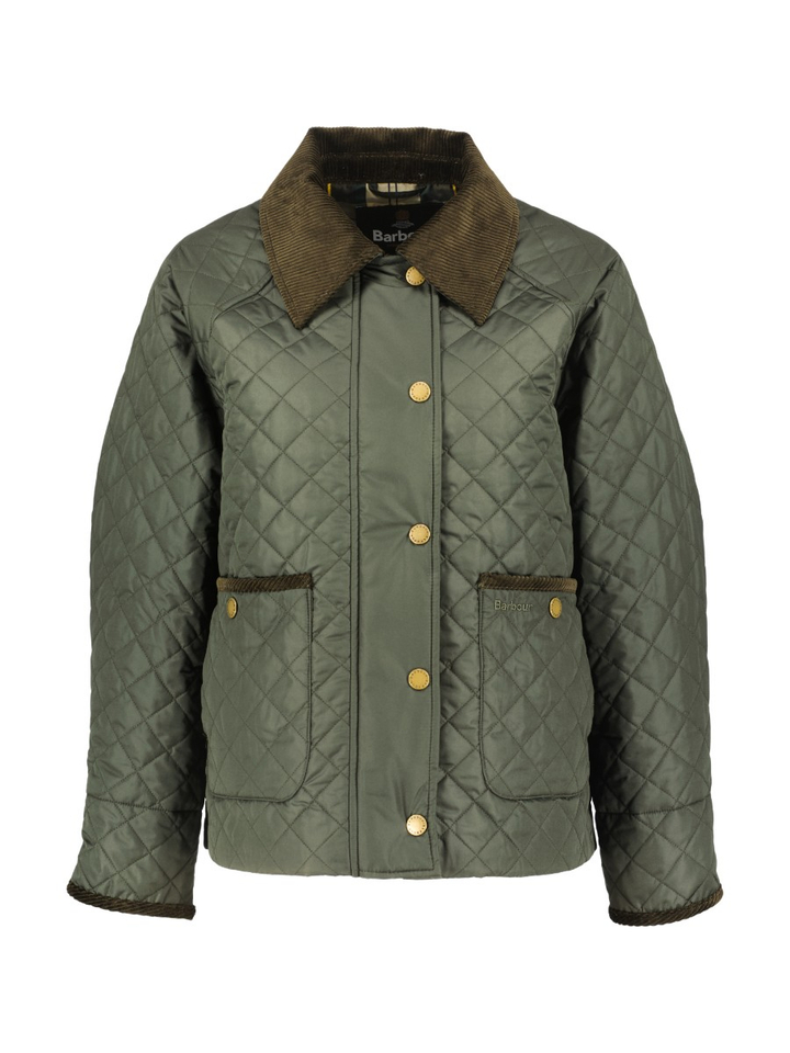 Donkergroene jas Barbour
