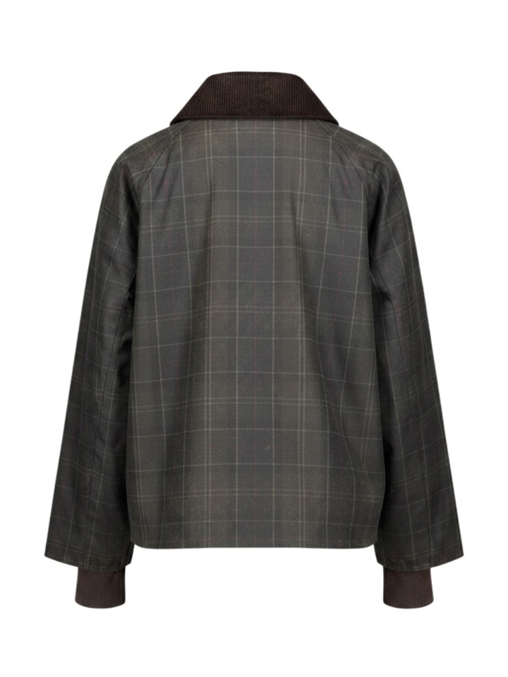 Geruite wax jas Barbour