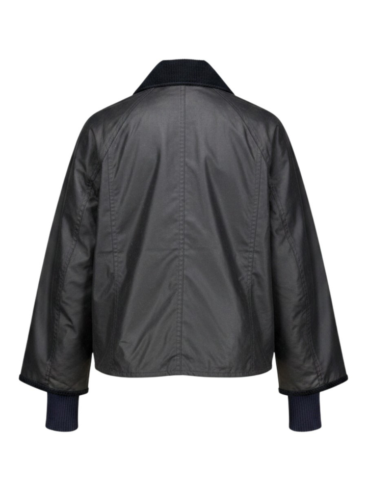 Donkerblauwe jas Barbour