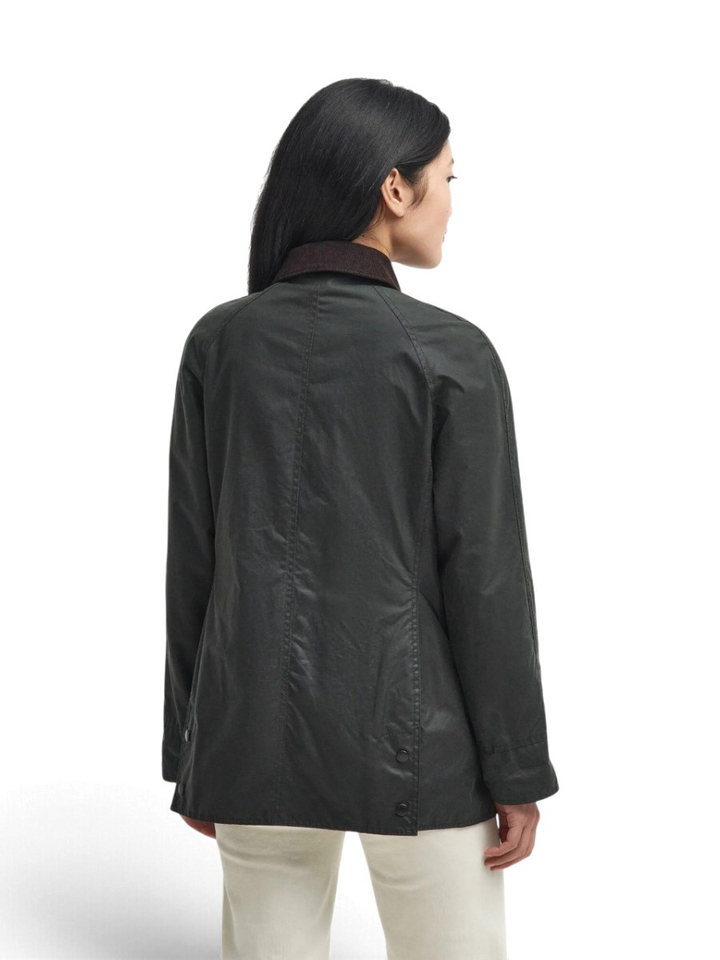 Donkergroene jas Barbour 