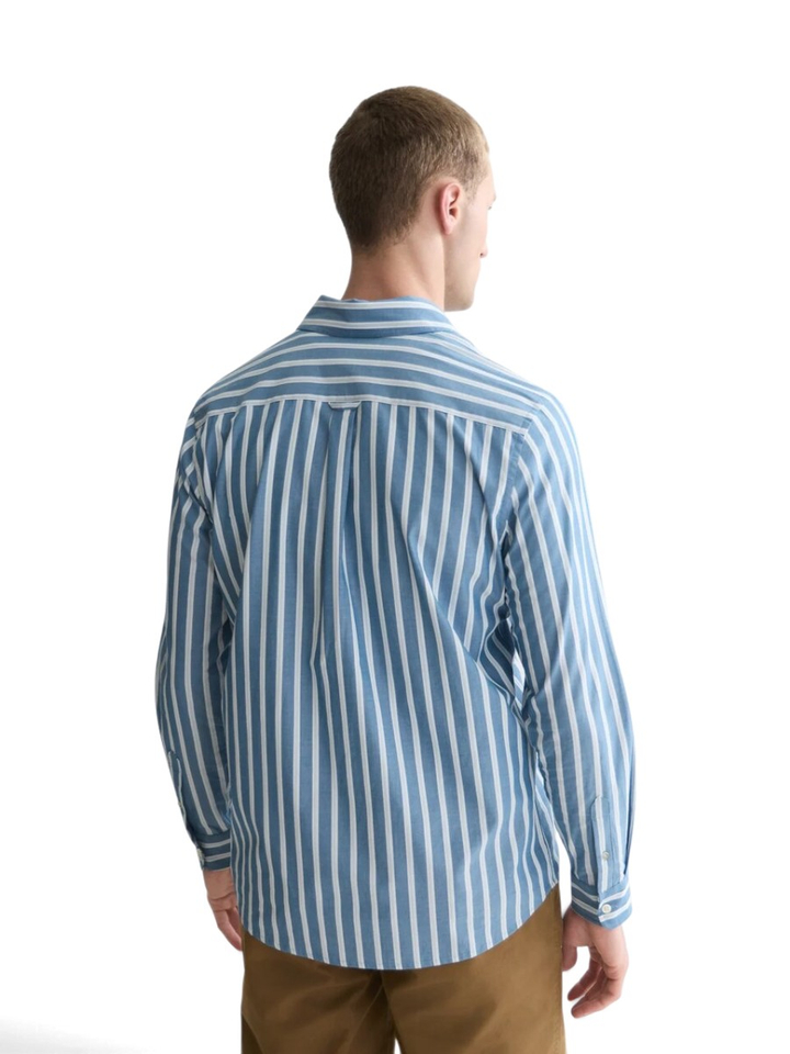 Blauw wit gestreept hemd Scotch & Soda