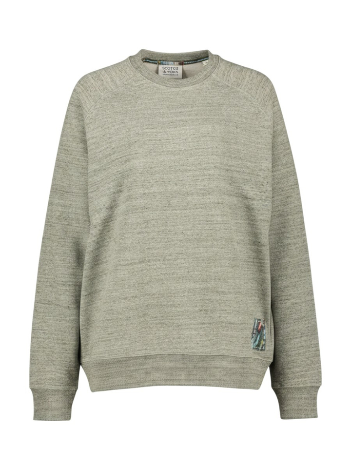 Kaki groene sweater Scotch&Soda