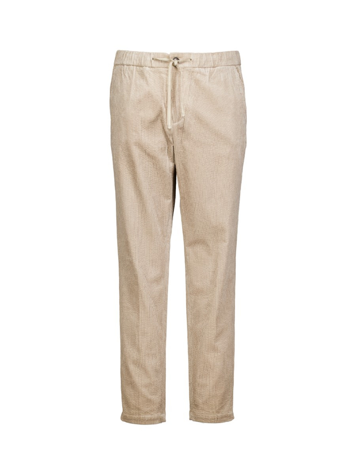 Beige broek in ribflueel Scotch & Soda