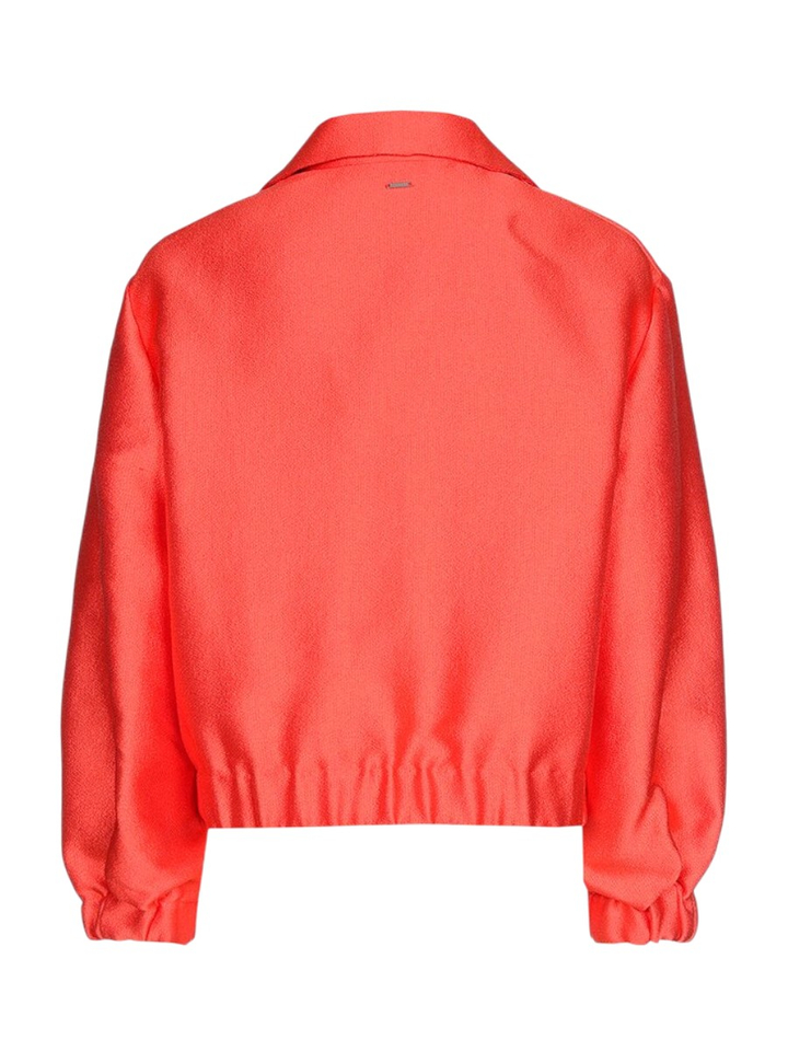 Oranje geklede korte vest Hockney Xandres