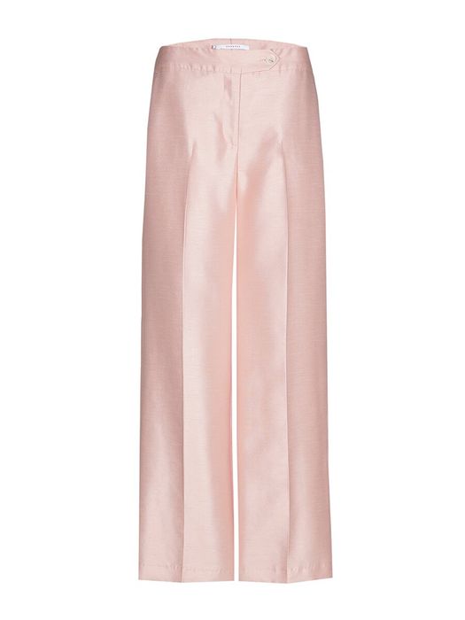 Roze geklede broek met zijden look Peyvin Xandres