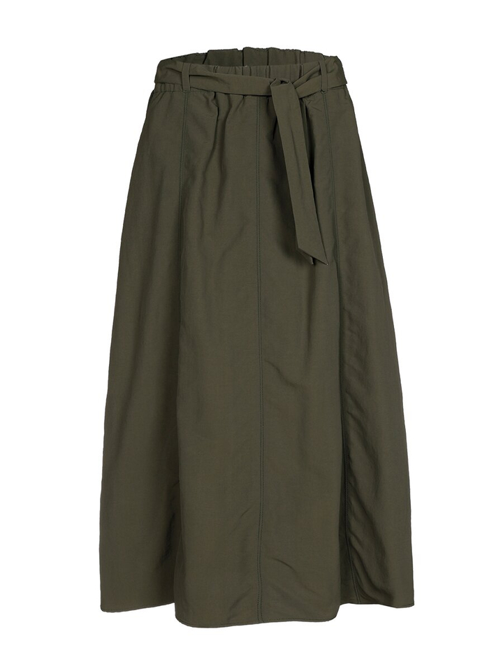 Kaki lange rok Rossi Xandres 