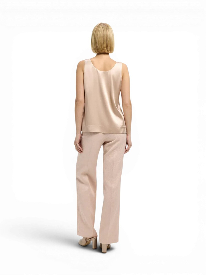 Roze glanzende top Tail Xandres