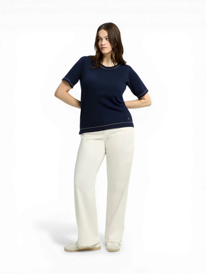 Witte loose fit jeans Peto Xandres