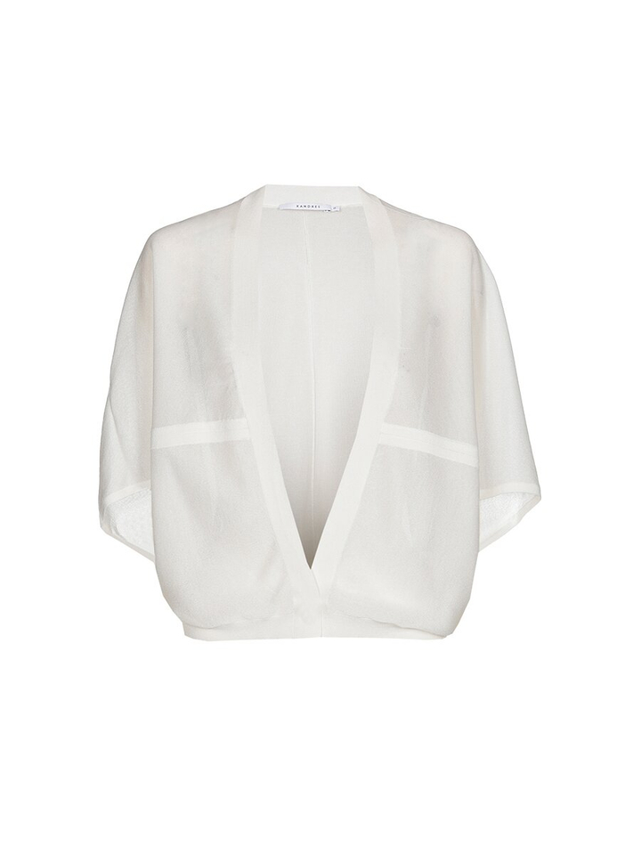Witte doorzichtige cardigan Arada Xandres