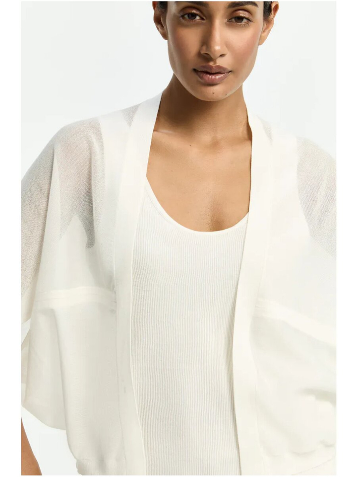 Witte doorzichtige cardigan Arada Xandres
