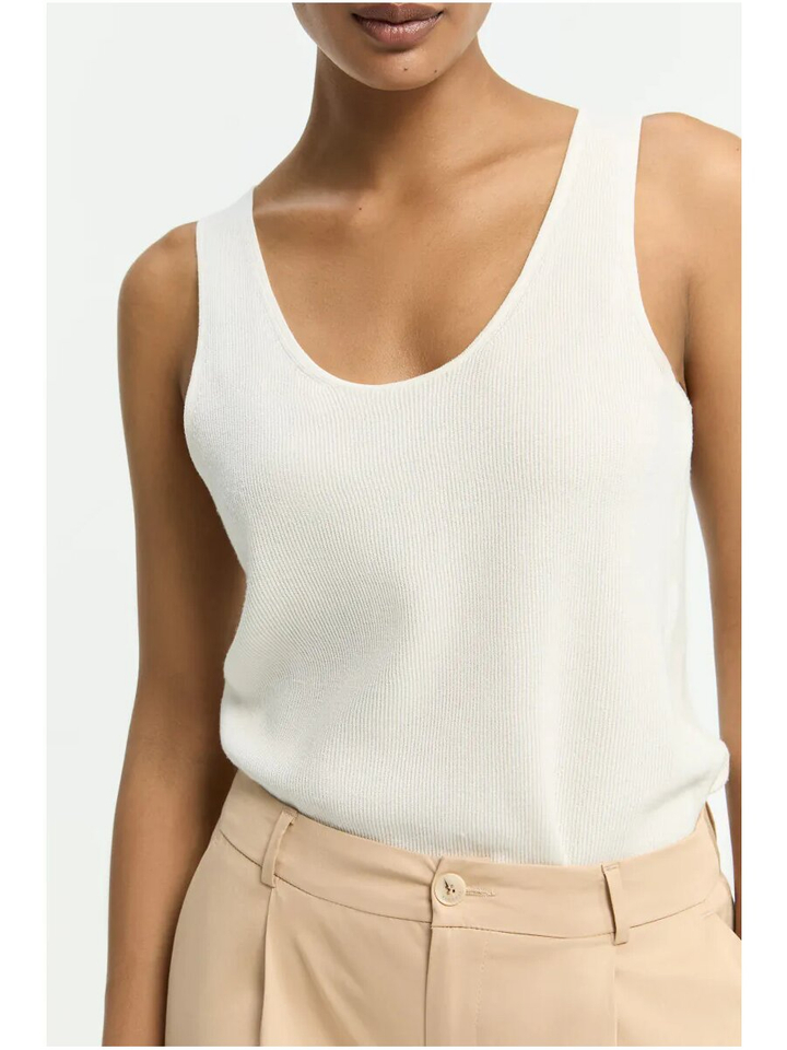 Witte elegante top Arina Xandres