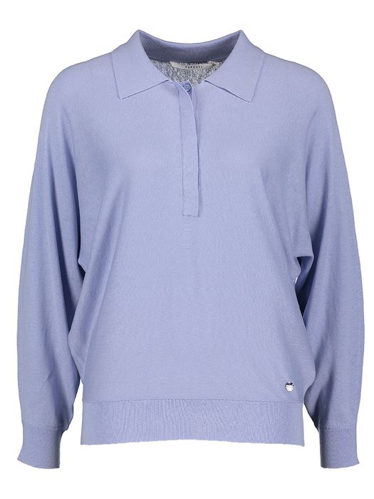 Blauwe polo trui Ginny Xandres