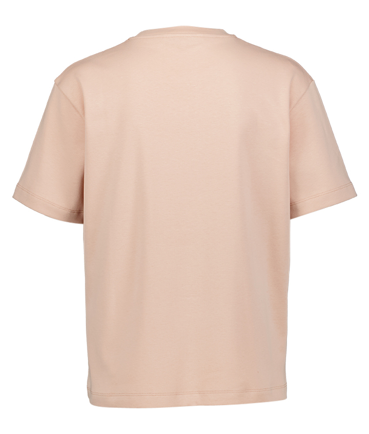 Roze t-shirt met logo Fennar Xandres