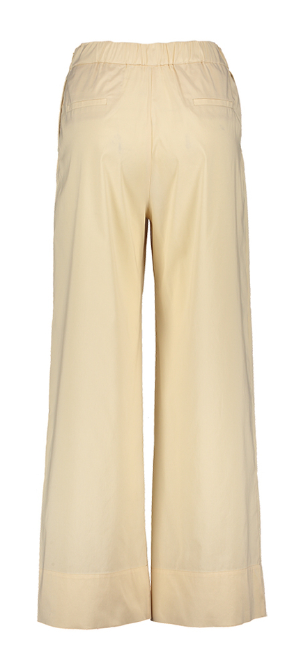 Beige wijde broek Marcello Oscar