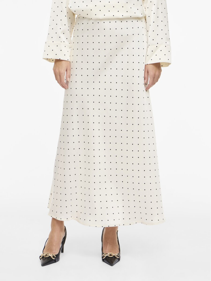 Cloud dancer lange rok met bollen Vifadia Vila 