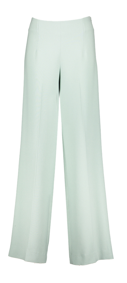 Groene wijde geklede broek Amber Oscar 