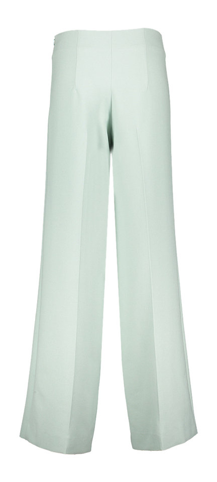 Groene wijde geklede broek Amber Oscar 