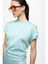 Groene t-shirt met glanzende voorzijde Viellette Vila 