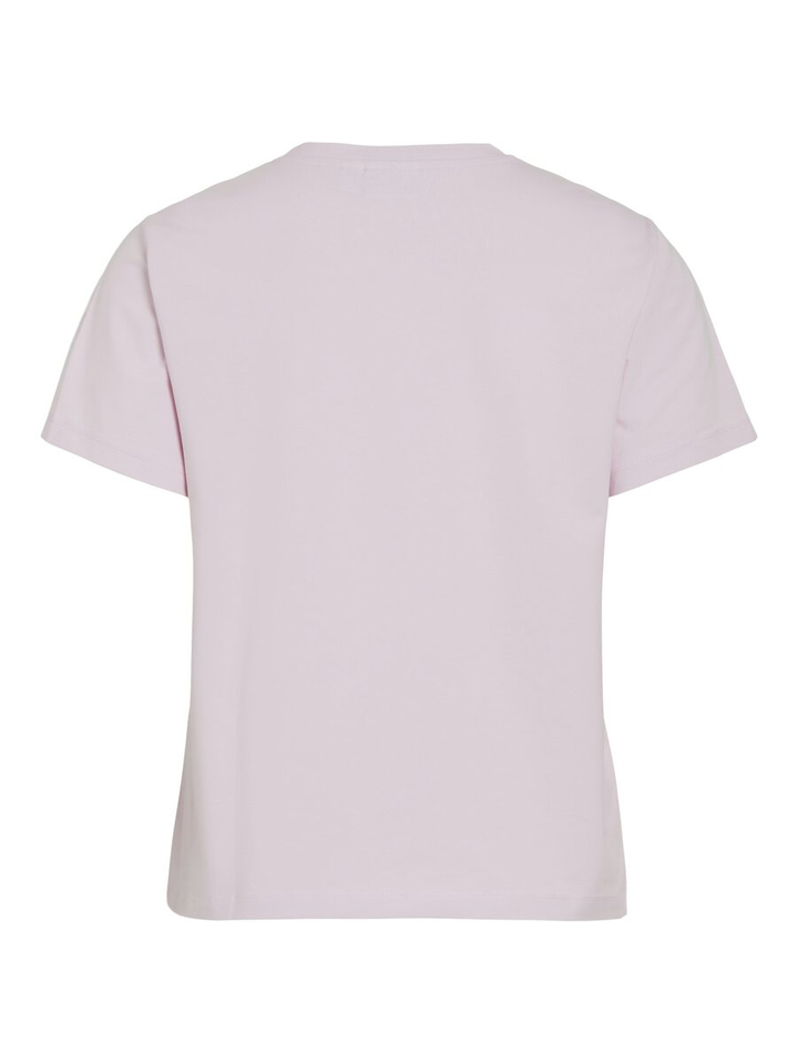 Roze t-shirt Vinora Vila 