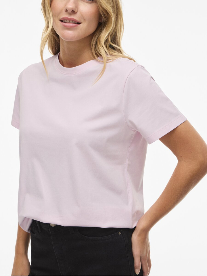 Roze t-shirt Vinora Vila 