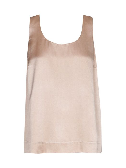 Brons kleurige glanzende top Tail Xandres