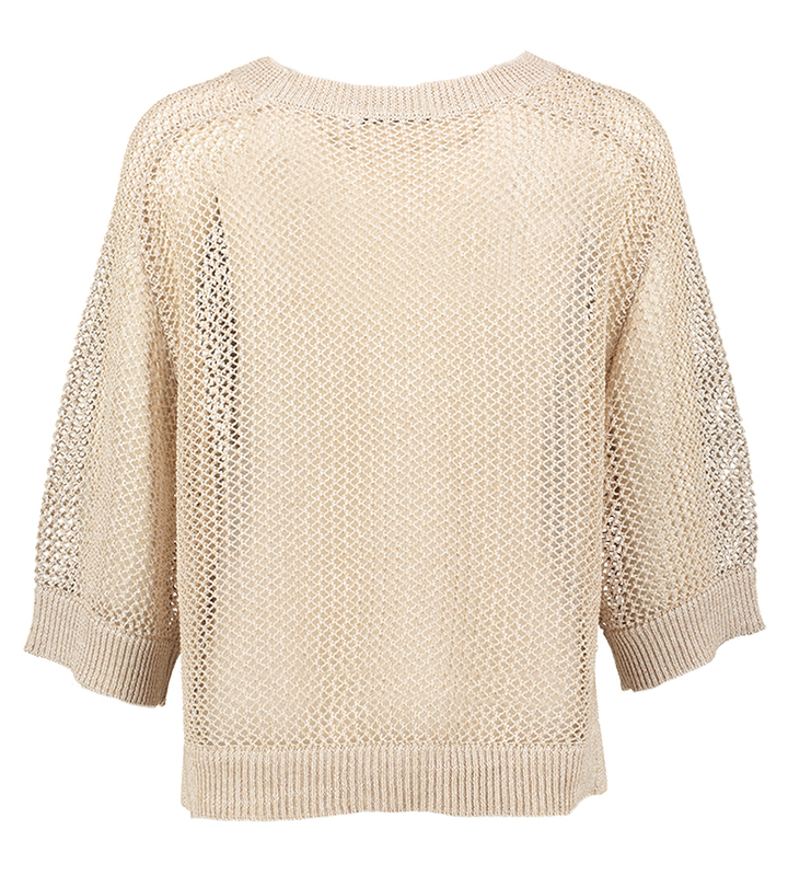 Gehaakte trui met ronde hals Aloiza Xandres