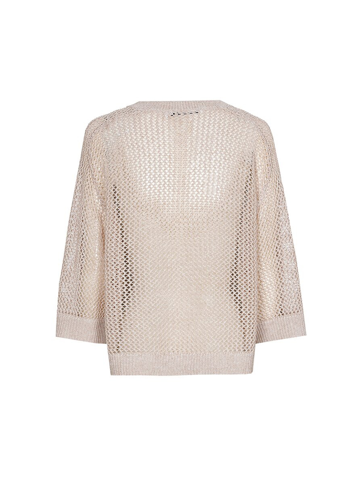 Gehaakte trui met ronde hals Aloiza Xandres